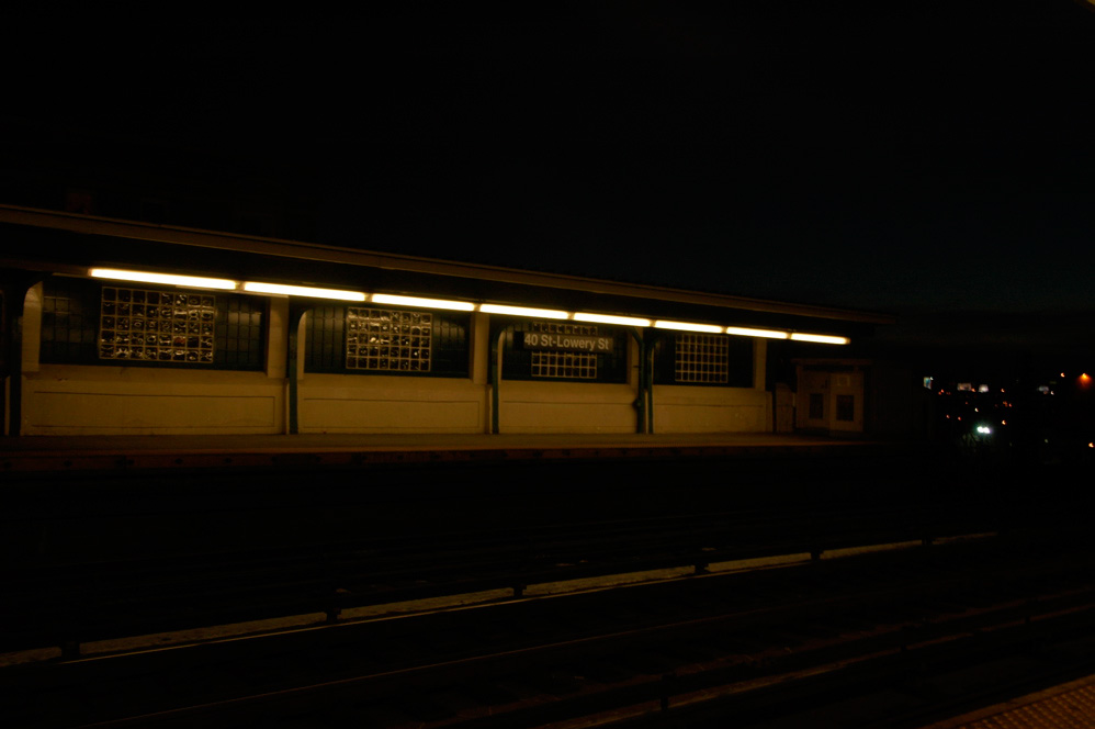 Creepy Subway Station